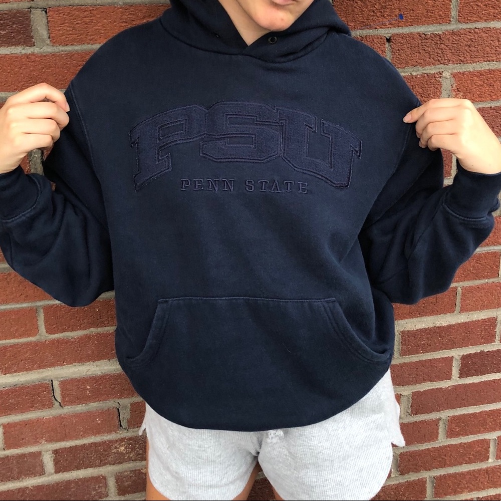 Vintage Penn State embroidered hoodie